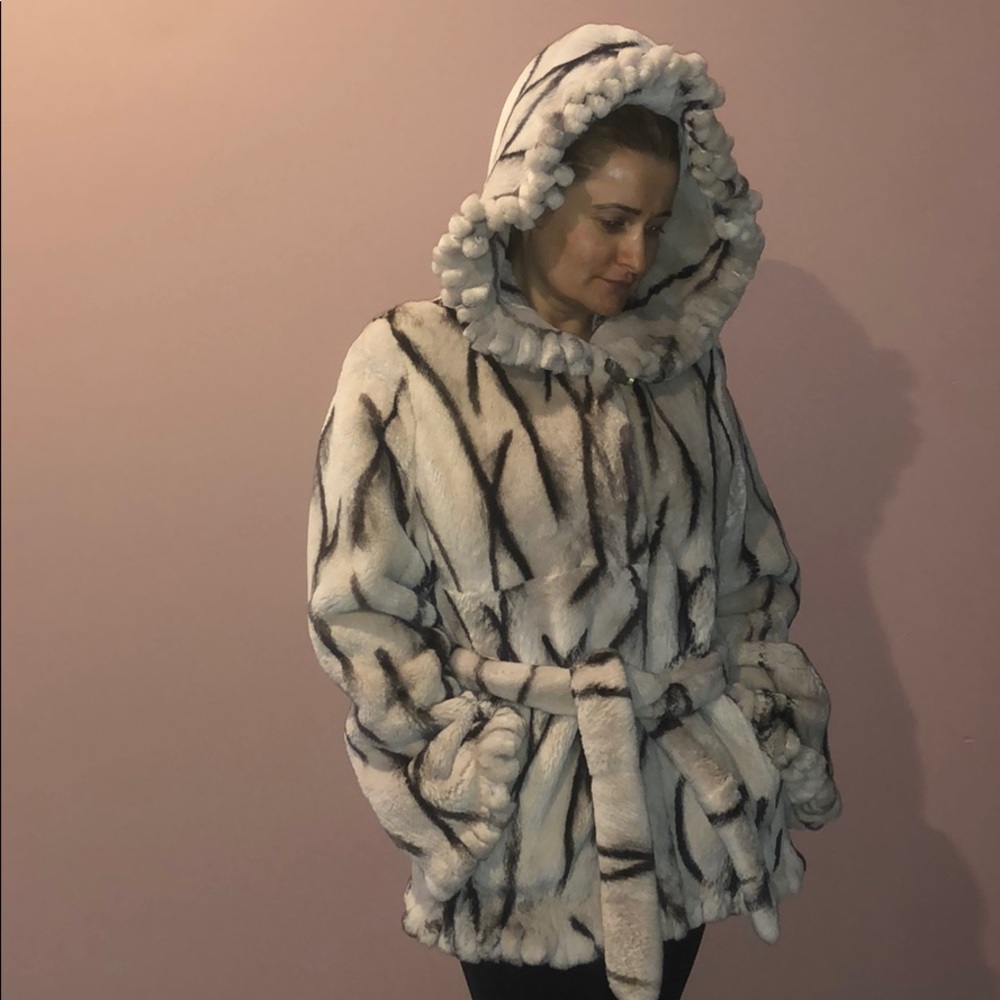 Cut beaver fur coat - Picture 6 of 7